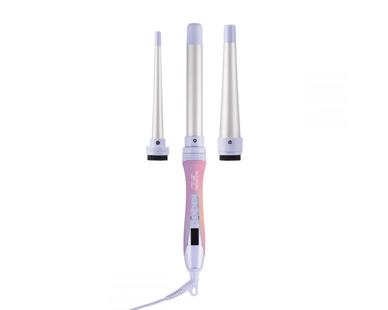 Express Ion Unclipped 3-in-1 Ceramic Curling Iron Black